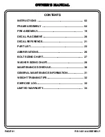 Preview for 2 page of Hoist Fitness ROC-IT RS-1401 Owner'S Manual