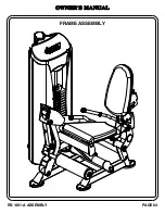 Preview for 5 page of Hoist Fitness ROC-IT RS-1401 Owner'S Manual