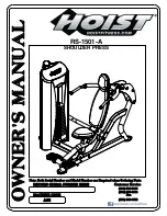 Hoist Fitness ROC-IT RS-1501-A Owner'S Manual preview