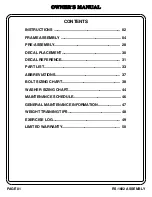 Preview for 2 page of Hoist Fitness ROC-IT RS-1602 Owner'S Manual