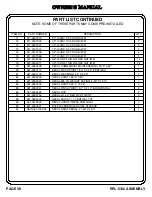 Preview for 40 page of Hoist Fitness RPL-5102 Owner'S Manual