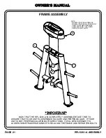 Предварительный просмотр 22 страницы Hoist Fitness RPL-5201-A Owner'S Manual