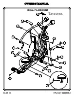 Preview for 32 page of Hoist Fitness RPL-5301 Owner'S Manual