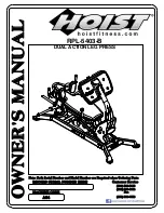 Hoist Fitness RPL-5403-B Owner'S Manual preview