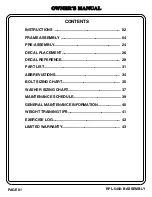 Preview for 2 page of Hoist Fitness RPL-5403-B Owner'S Manual