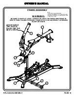 Preview for 11 page of Hoist Fitness RPL-5403-B Owner'S Manual