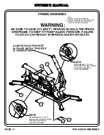 Preview for 12 page of Hoist Fitness RPL-5403-B Owner'S Manual