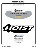 Preview for 31 page of Hoist Fitness RPL-5403-B Owner'S Manual