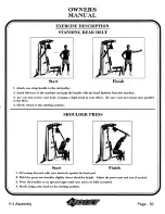 Предварительный просмотр 57 страницы Hoist Fitness V-4a Owner'S Manual