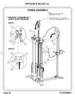 Предварительный просмотр 24 страницы Hoist Fitness V-6 Owner'S Manual