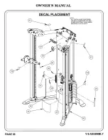 Предварительный просмотр 36 страницы Hoist Fitness V-6 Owner'S Manual