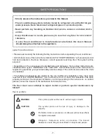 Предварительный просмотр 7 страницы Hokkaido HCKI 275 XS User Manual