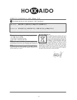 Preview for 2 page of Hokkaido HCND 261 X User Manual