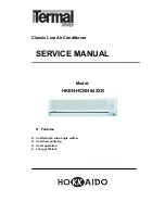 Hokkaido HKEN-HCNN 642XR Service Manual предпросмотр