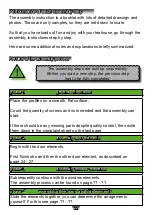 Preview for 22 page of HOKLARTHERM teahouse Assembly Instruction Manual