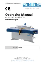 HOKUBEMA PANHANS 546|100 Operating Manual preview