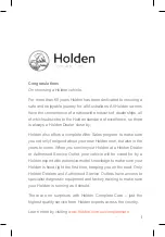 Preview for 7 page of HOLDEN AC Acadia 2019 Service & Warranty Booklet