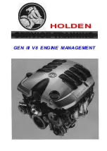 HOLDEN GEN III V8 Service Training предпросмотр