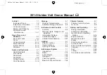 Preview for 3 page of HOLDEN Volt 2014 Owner'S Handbook Manual