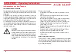 Preview for 8 page of Holder A-Trac 5.58 P Operating Instructions Manual