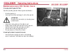 Preview for 154 page of Holder A-Trac 5.58 P Operating Instructions Manual