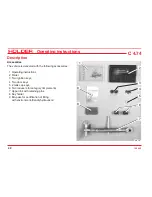 Предварительный просмотр 44 страницы Holder C-Trac 4.74 Operating Instructions Manual