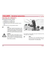 Предварительный просмотр 96 страницы Holder C-Trac 4.74 Operating Instructions Manual