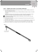 Preview for 11 page of HOLDFAST SUN KING Folding Frame Clothesline Product Manual