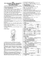 HoldPeak 860N Operation Manual preview