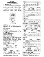 Preview for 1 page of HoldPeak HP-760C Operation Manual