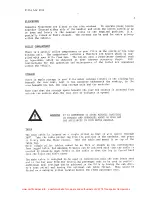 Preview for 7 page of Holdsworth 1993 Volkswagen Villa XL Owner'S Manual