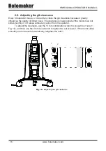 Предварительный просмотр 16 страницы HOLEMAKER HMPRO200A Operator'S Manual