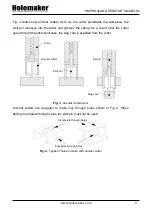 Предварительный просмотр 9 страницы HOLEMAKER HMPRO36AD Operator'S Manual