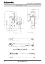 Предварительный просмотр 6 страницы HOLEMAKER HMPRO50D Operator'S Manual