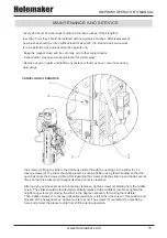 Предварительный просмотр 11 страницы HOLEMAKER HMPRO50D Operator'S Manual