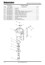 Предварительный просмотр 18 страницы HOLEMAKER HMPRO50D Operator'S Manual