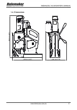 Предварительный просмотр 5 страницы HOLEMAKER HMSPECIAL140 Operator'S Manual