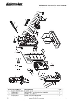 Предварительный просмотр 28 страницы HOLEMAKER HMSPECIAL140 Operator'S Manual