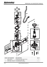 Предварительный просмотр 30 страницы HOLEMAKER HMSPECIAL140 Operator'S Manual