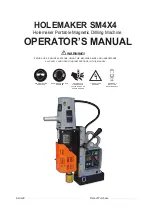 HOLEMAKER SM4X4 Operator'S Manual предпросмотр