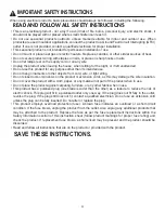 Preview for 4 page of Holiday Living & Design 0391514 Operating Instructions Manual