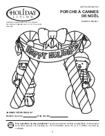 Preview for 8 page of Holiday Living & Design 0391514 Operating Instructions Manual