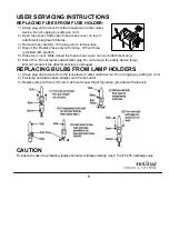 Предварительный просмотр 5 страницы Holiday Living 0677455 Quick Start Manual