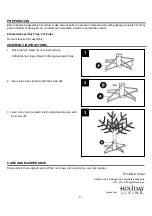 Preview for 3 page of Holiday Living W14I0013 Quick Start Manual