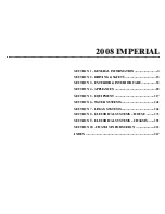 Preview for 5 page of Holiday Rambler Imperial 2008 Owner'S Manual