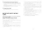 Preview for 8 page of Holife HM374A User Manual