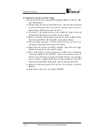 Preview for 27 page of Holip HLP-A100 Series Operating Manual