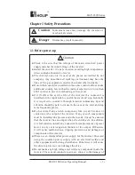 Preview for 6 page of Holip HLP-C100 Series Operating Manual