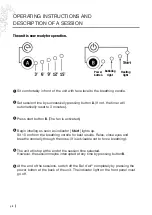 Preview for 8 page of Holiste Bold'air Tonic Operating Instructions Manual