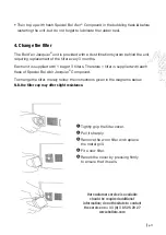 Preview for 11 page of Holiste Bold'air Tonic Operating Instructions Manual